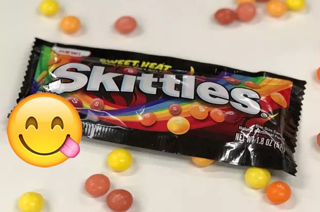 We Tried The New Spicy Skittles And Here's How They Are